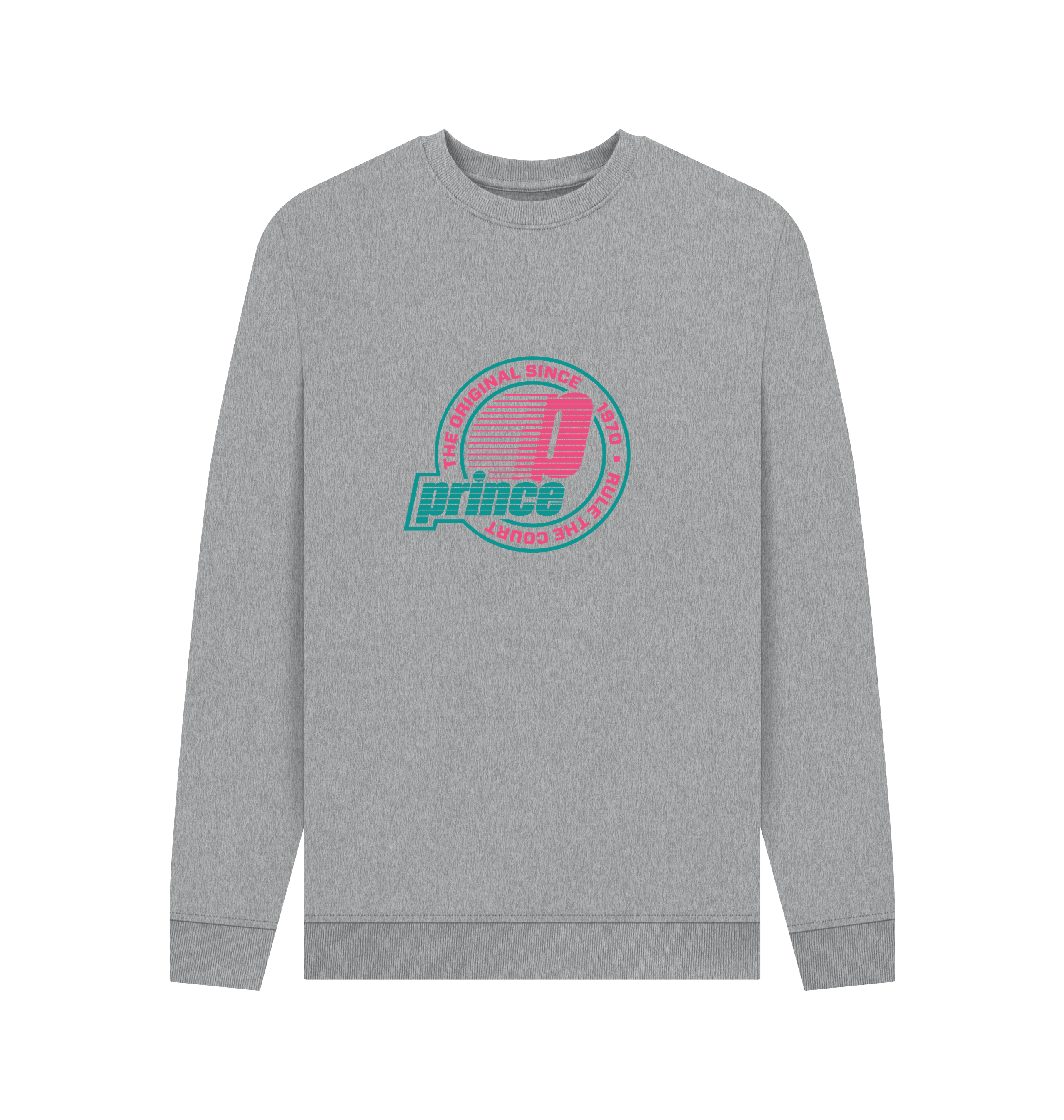 PREMIUM OFFICIAL Prince Moonball Unisex Sweatshirt - Heather Grey - Picture 2 of 3