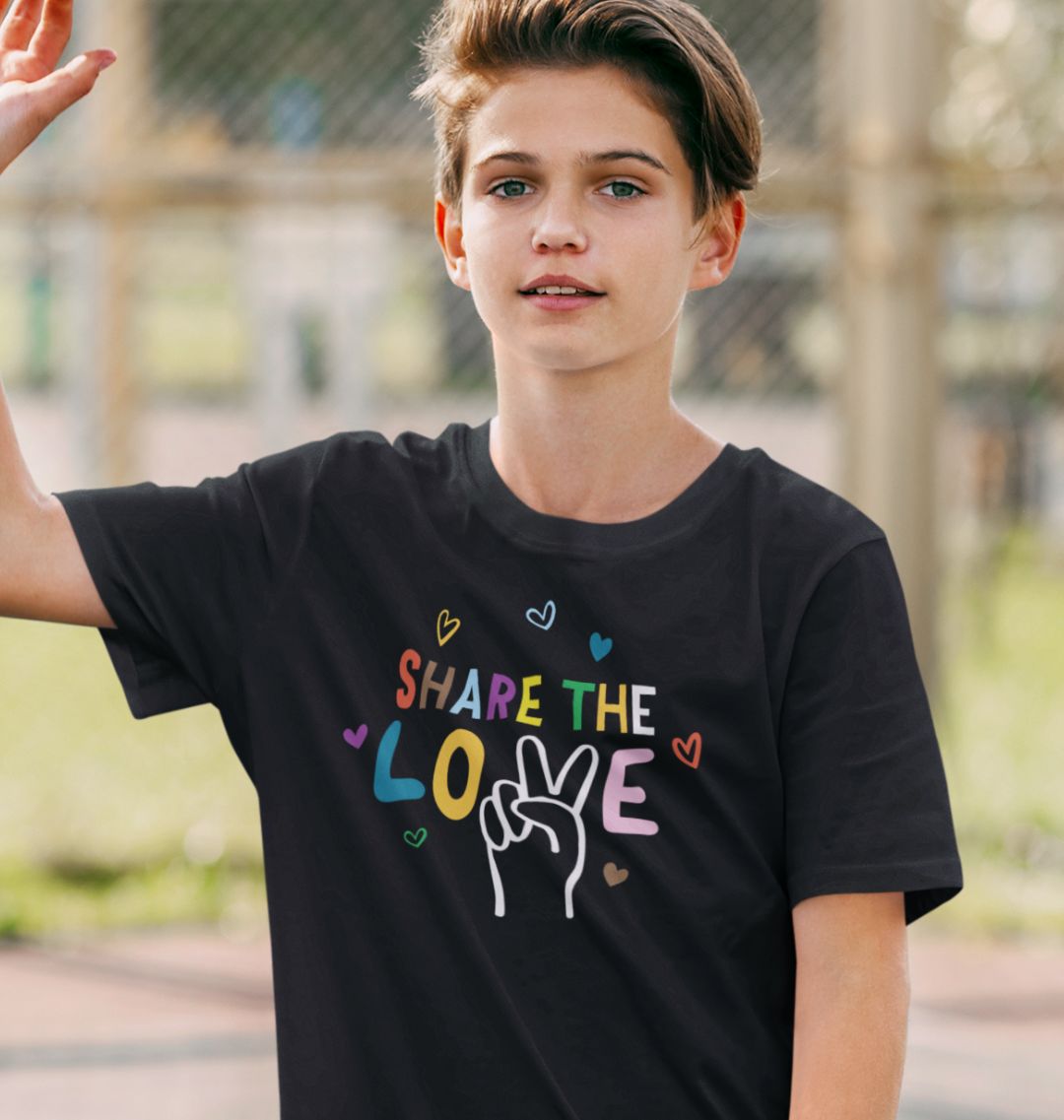 Share The Love Kids T shirt