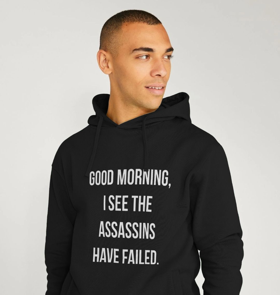 Hoodie on sale good morning