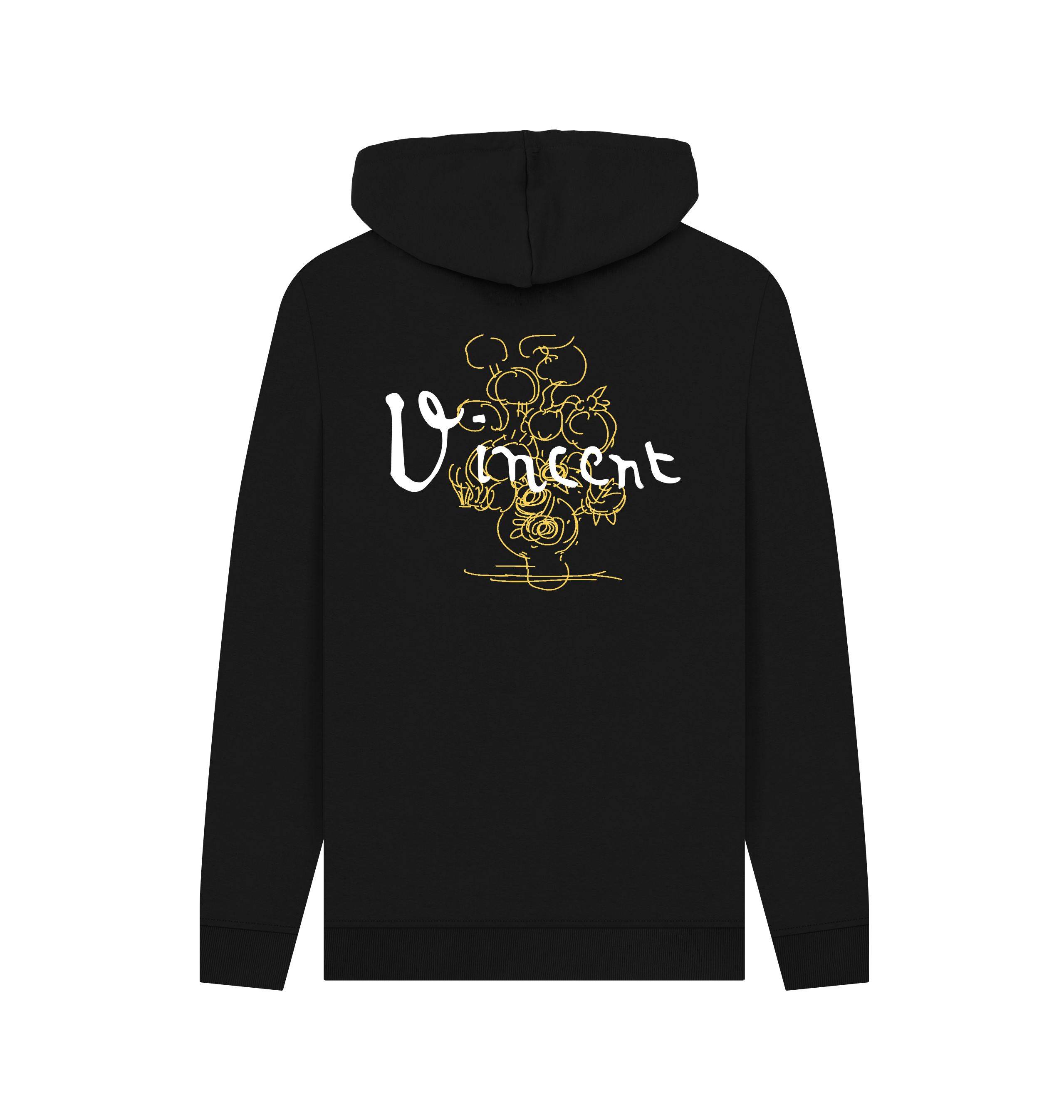 PREMIUM OFFICIAL Vincent Van Gogh Unisex Sunflowers Hoodie - Picture 4 of 4