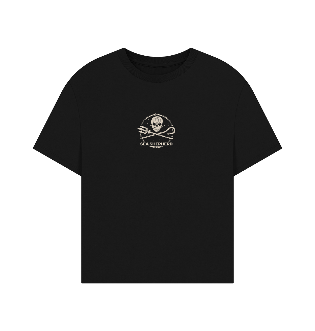 ◆Wai Kei◆ Puppy Dolphin Surfing Crew Short Sleeve T-Shirt 217022102S-BLK-2_grande.jpg?v=