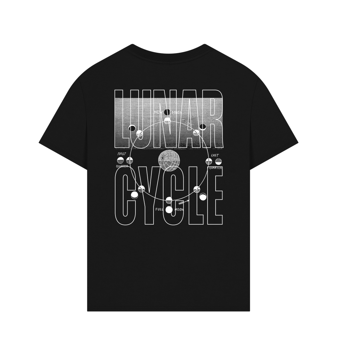 MOON TREE PLANET - T shirt　black MOON TREE PLANET - T shirt black MOON TREE PLANET - T shirt