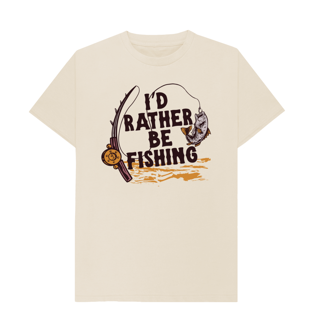 I'd Rather Be Fishing T Shirt