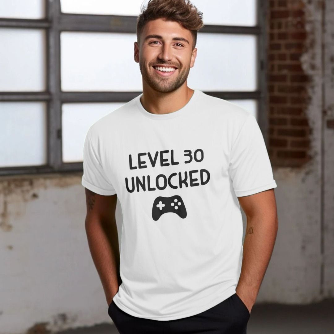 Level 30 Complete - Gamer 30th Birthday Gift T-Shirt Level 30 Complete - Gamer 30th Birthday Gift T-Shirt