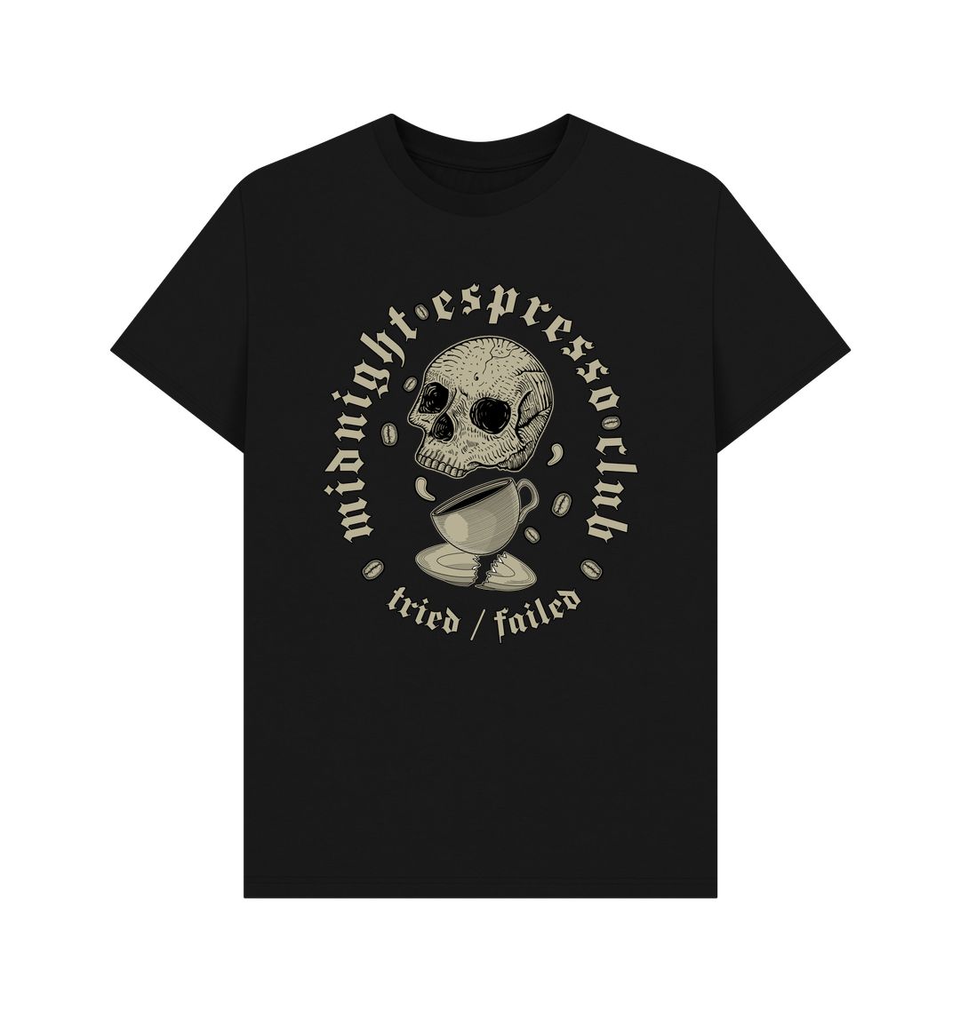 NO COFFEE × CLUBHAUS MOCKNECK S/S Black NO COFFEE × CLUBHAUS MOCKNECK S/S (M)