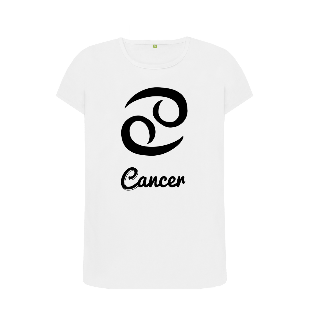 Horoscope Womens T Shirt Cancer Zodiac Star Sign Birthday