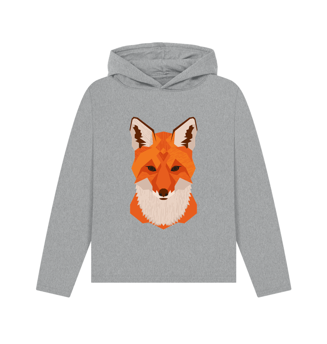 Womens Fox Relaxed Fit Hoodie