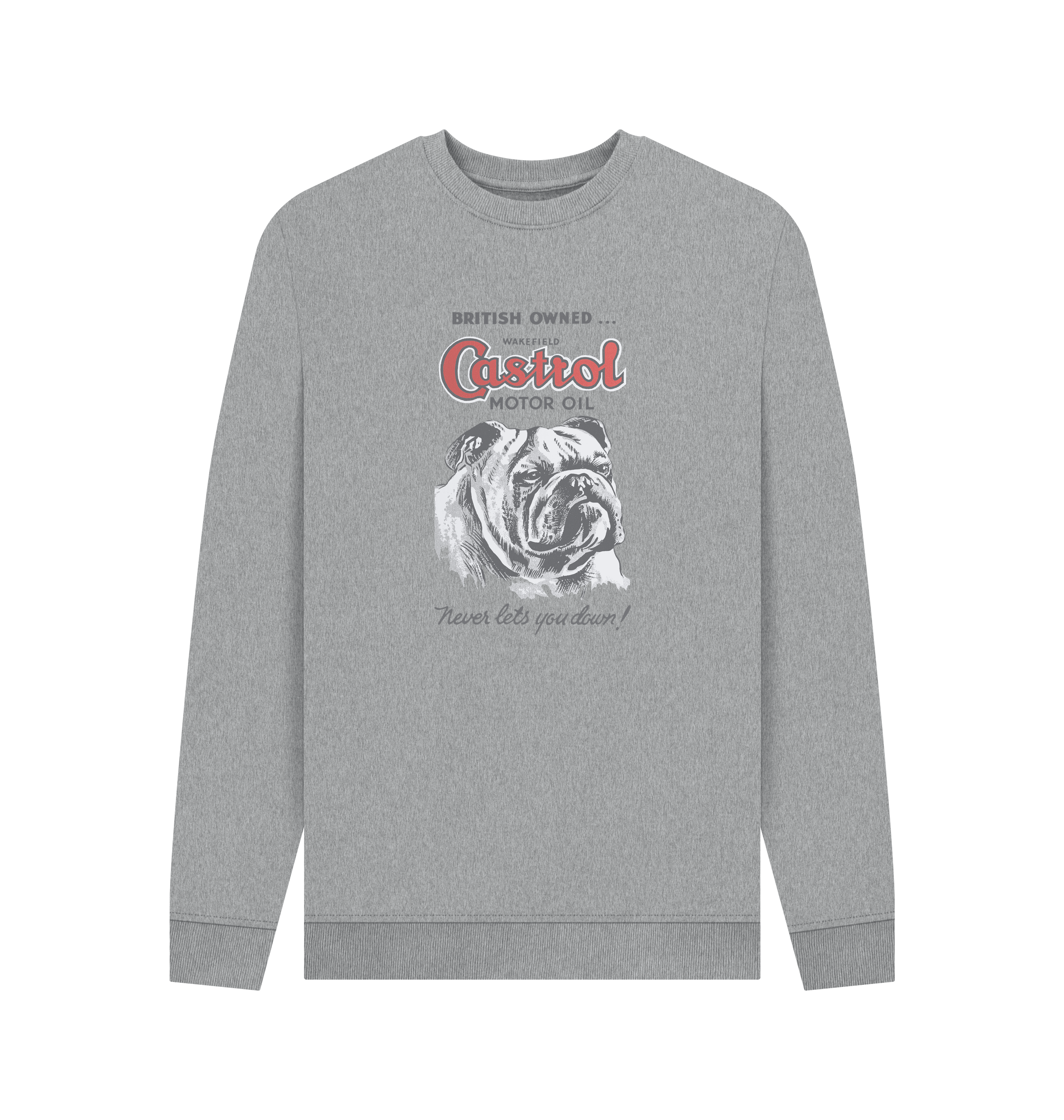 PREMIUM OFFICIAL Castrol British Owned Unisex Sweatshirt - Picture 2 of 3