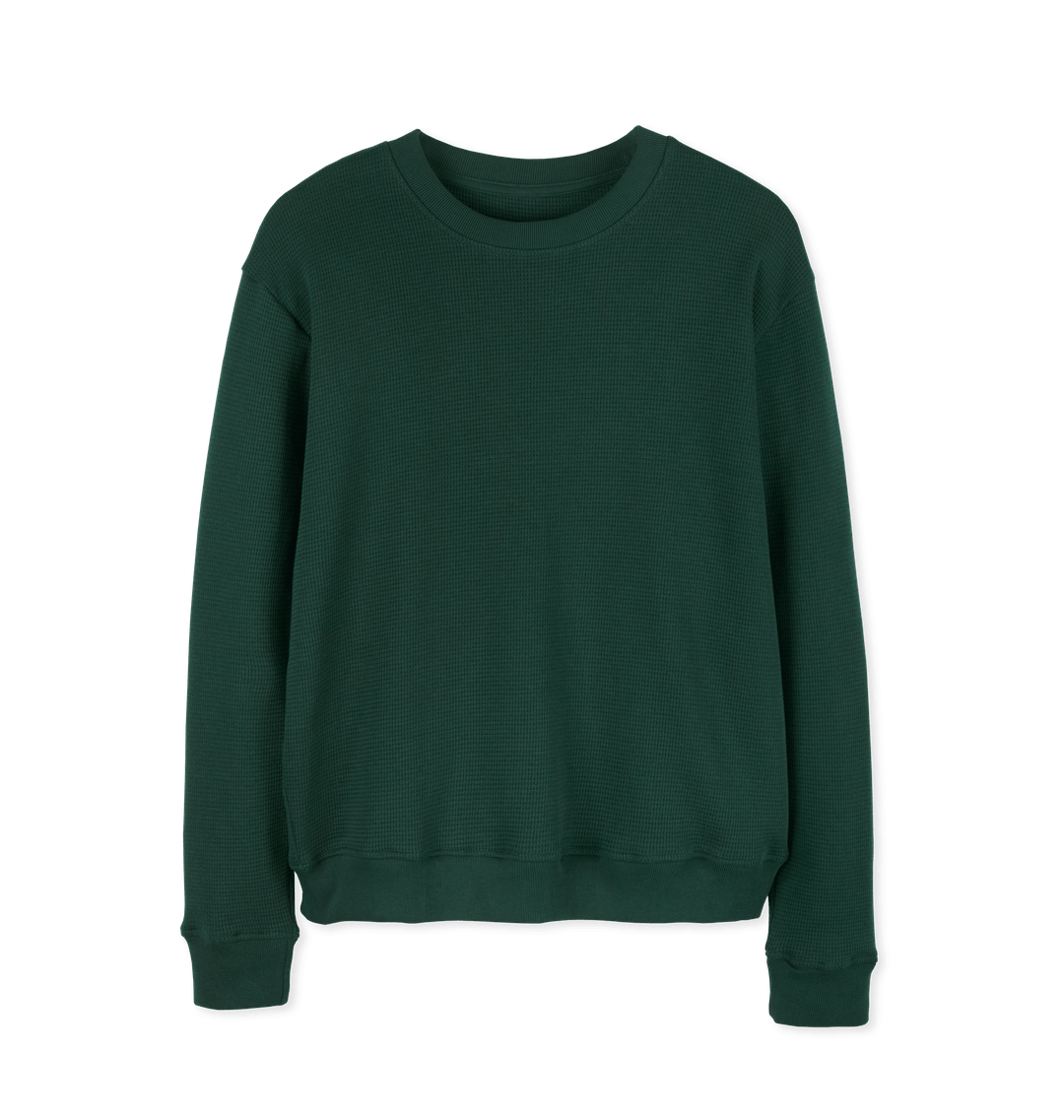 Women's Waffle Knit Jumper | Organic Cotton | Rapanui