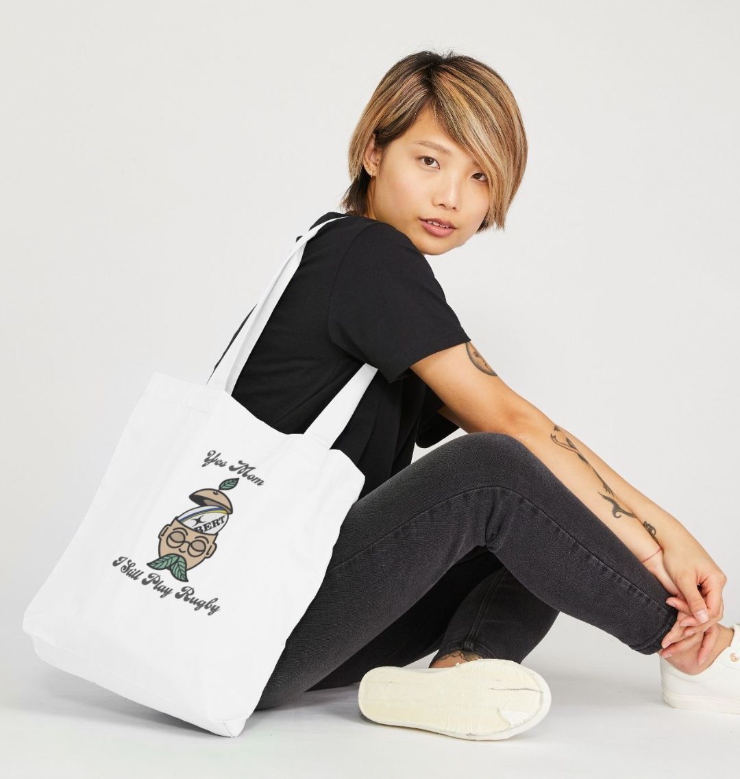 Cup Boy Rugby Tote Bag
