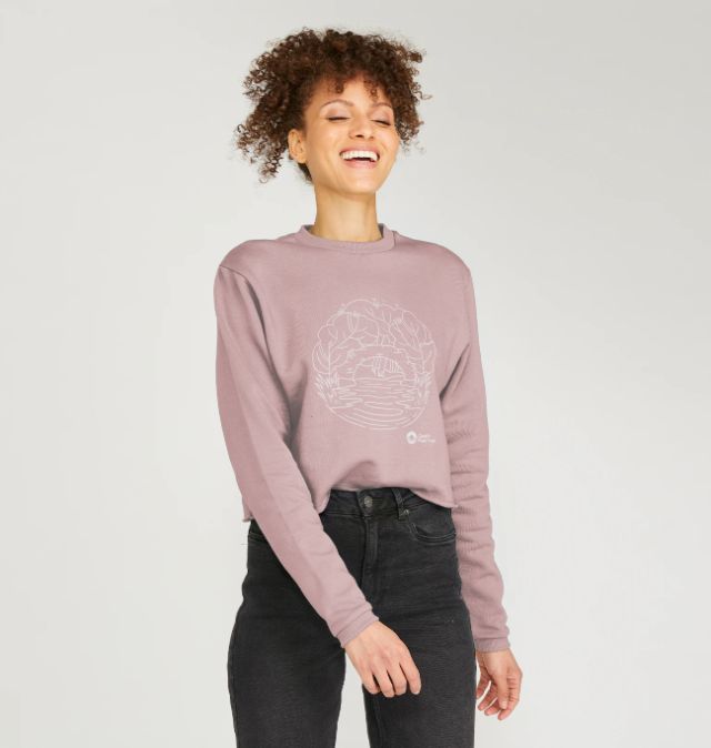 Womens boxy clearance sweatshirt