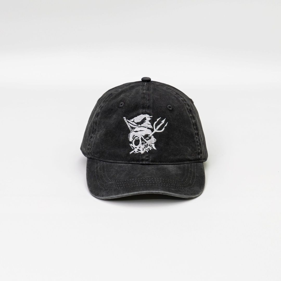 Neptune's Pirates Black Cap | Neptunes Pirates Clothing