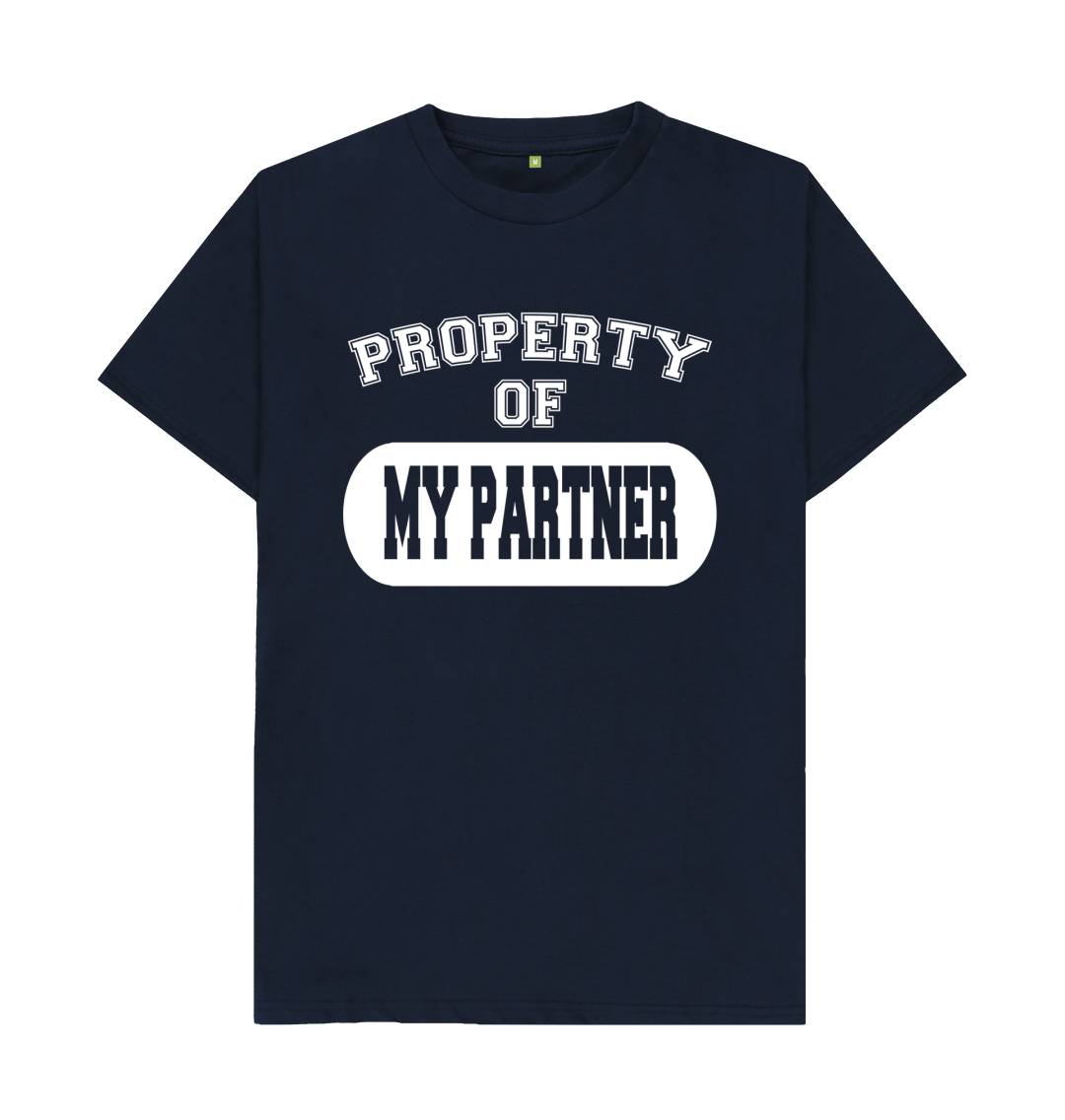 Valentine s Day T Shirt Property Of My Partner