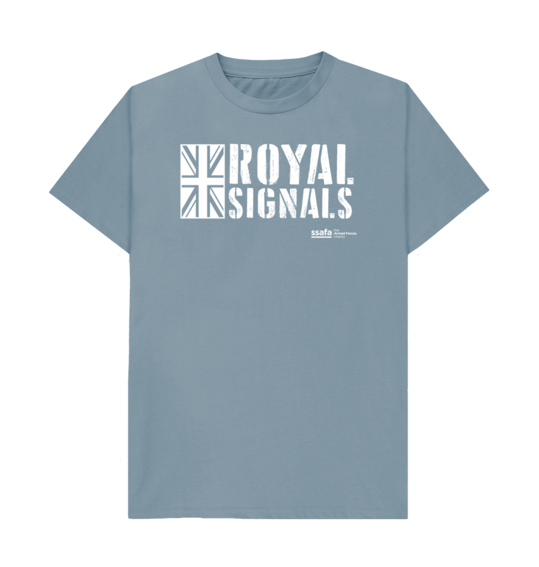 SSAFA Royal Signals T-shirt (Stone Blue) | SSAFA Store