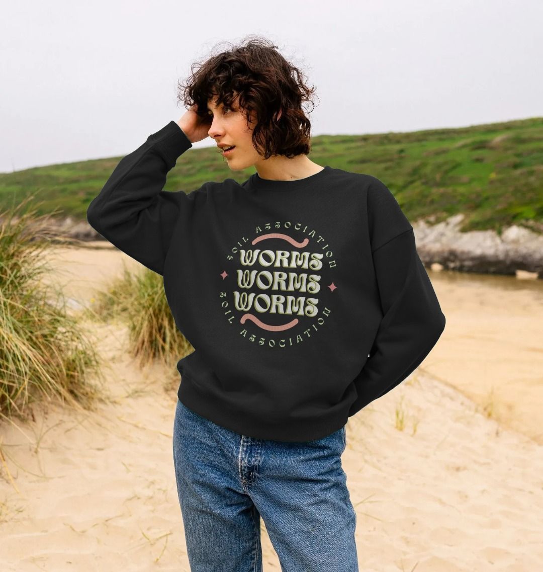 Worms Worms Worms oversized Jumper