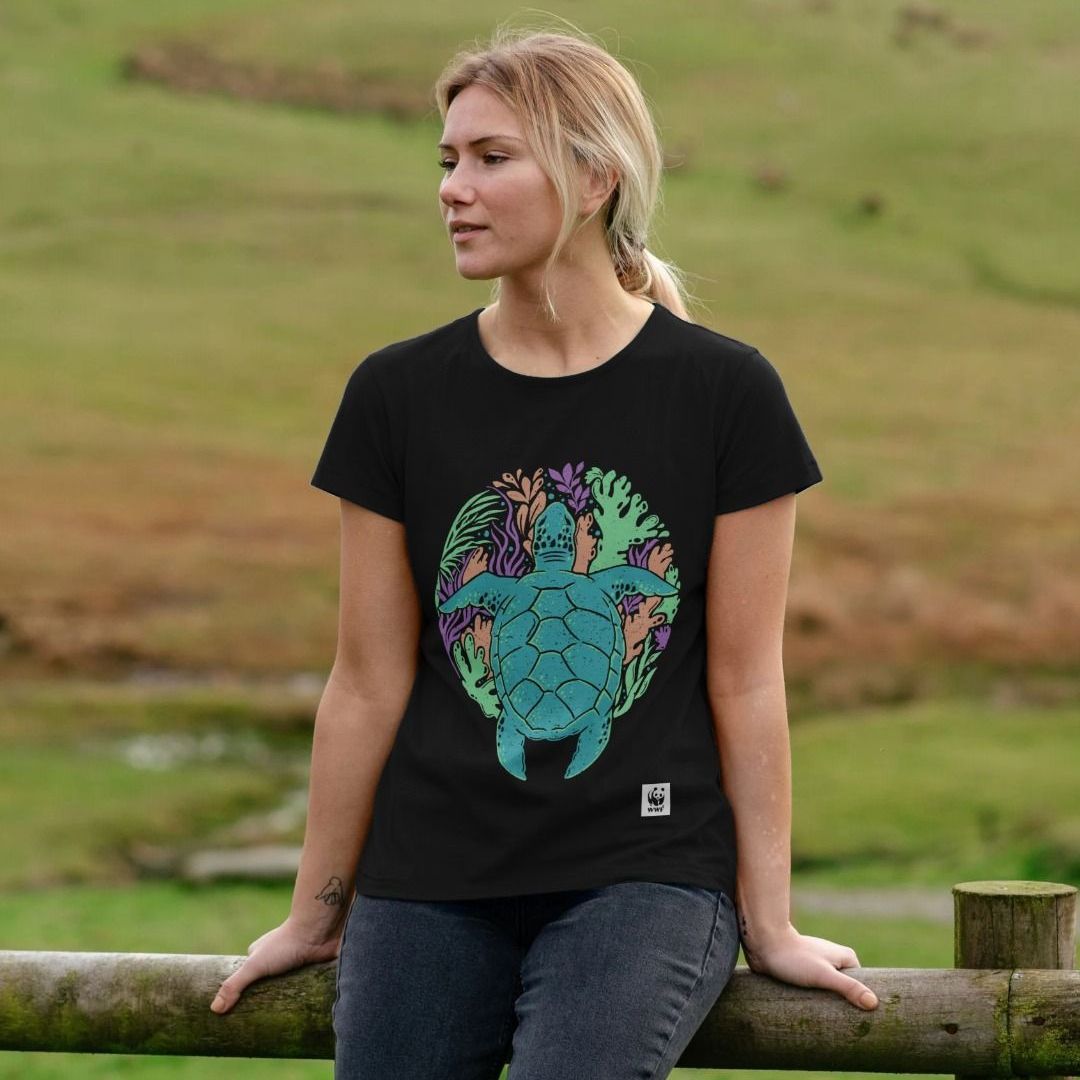Sidewinder Apparel Women's Turtle T-Shirt