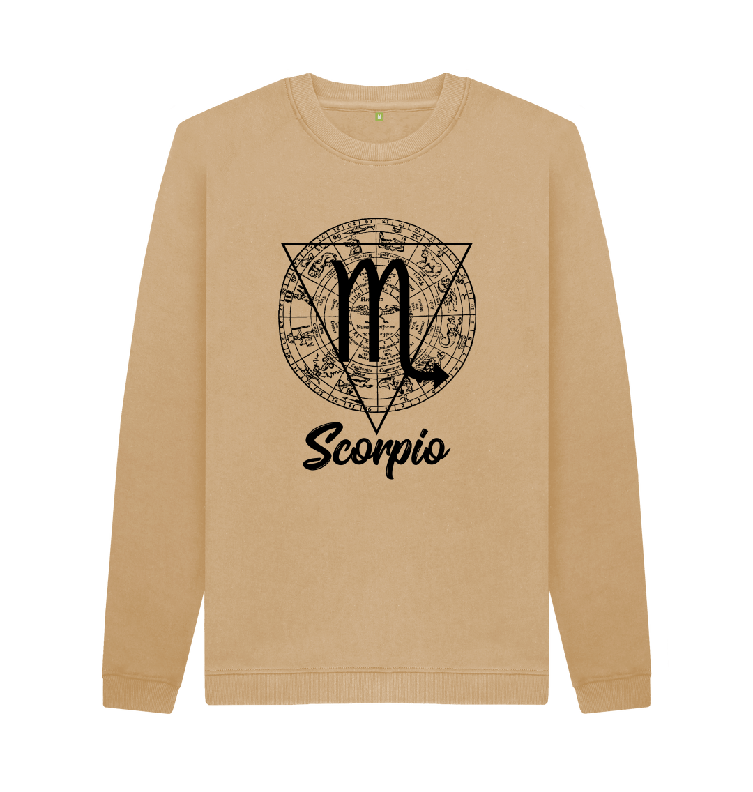 Custom outlet Star Sign Embroidered Sweatshirt - personalised, Christmas gift, astrology, horoscope, unisex, birthday, men, women, organic, jumper