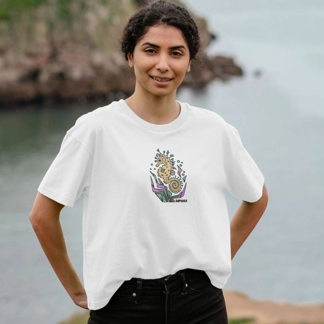 Women's Seahorse T-shirt | Rapanui Clothing
