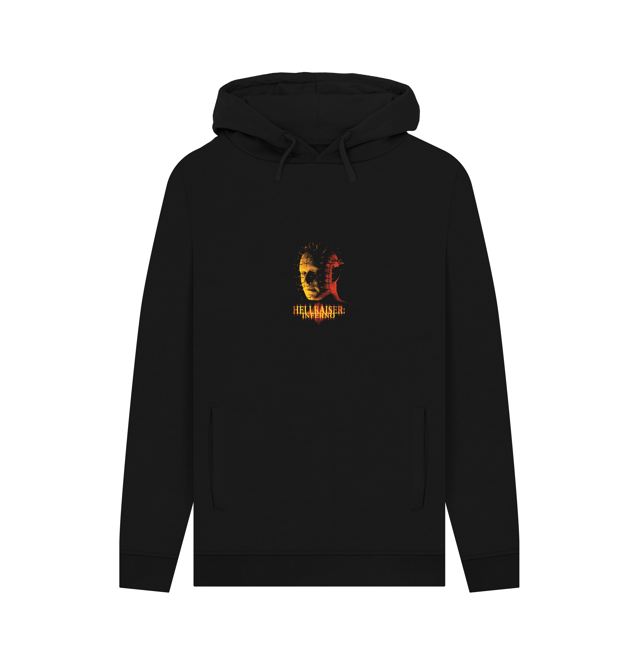 PREMIUM OFFICIAL Hellraiser Black Inferno Portrait Hoodie - Picture 2 of 3