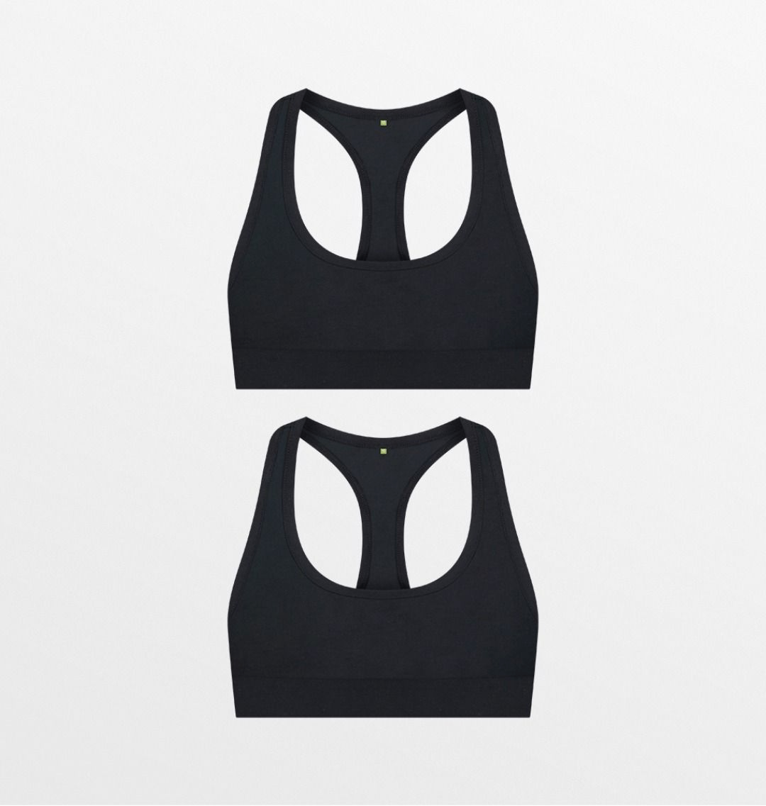 Organic Cotton Bralette 2 Pack