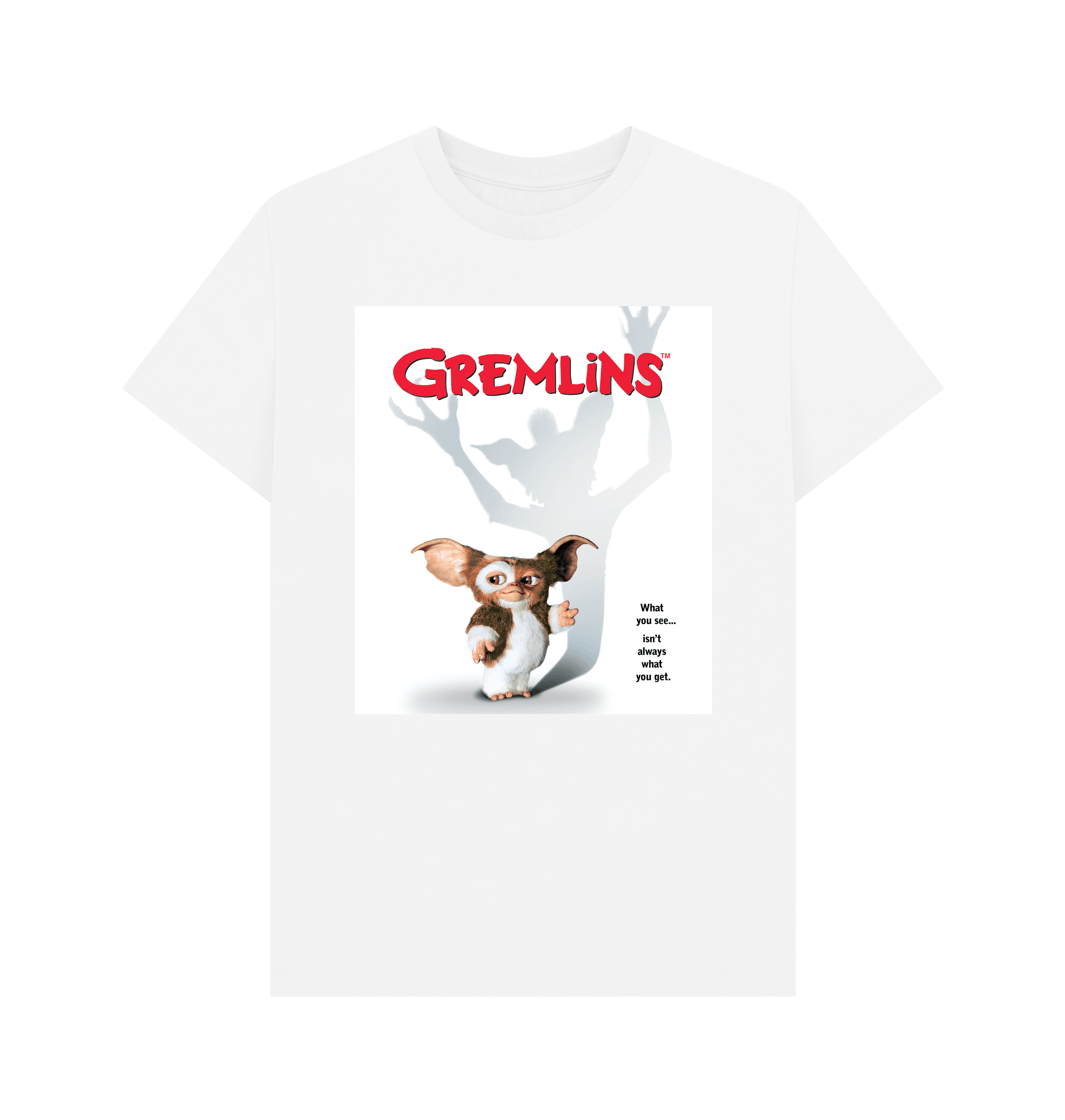 PREMIUM OFFIZIELLES Gremlins Poster Unisex T-Shirt - Bild 2 von 3