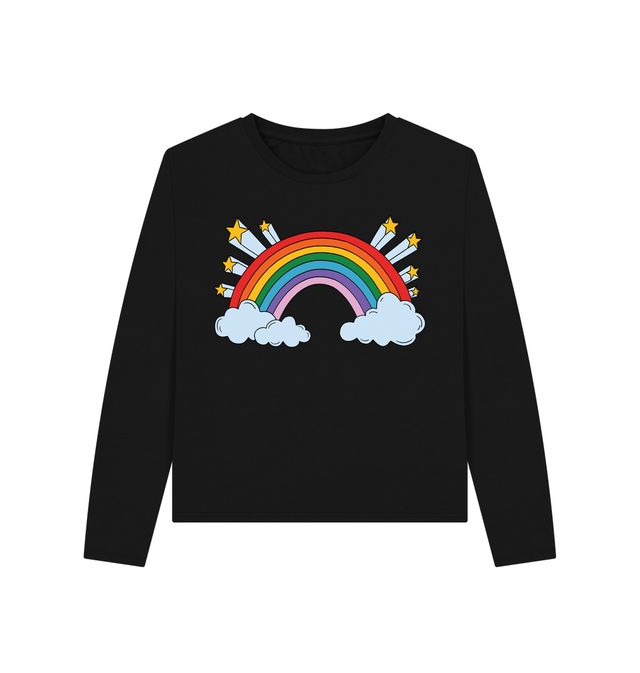 Long Sleeve Rainbow T-Shirt