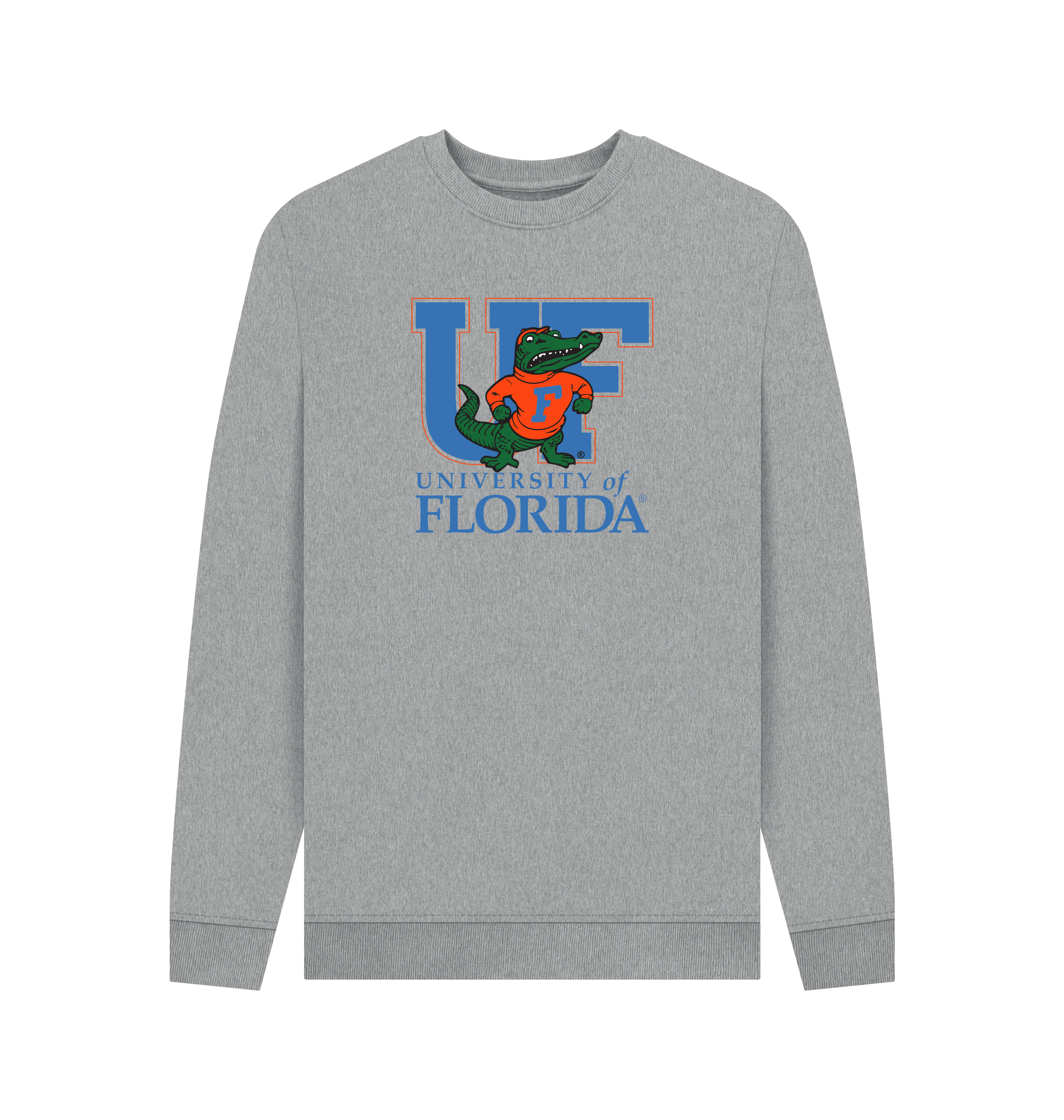 PREMIUM OFFIZIELLES University Of Florida UF Unisex Sweatshirt meliert - Bild 2 von 3