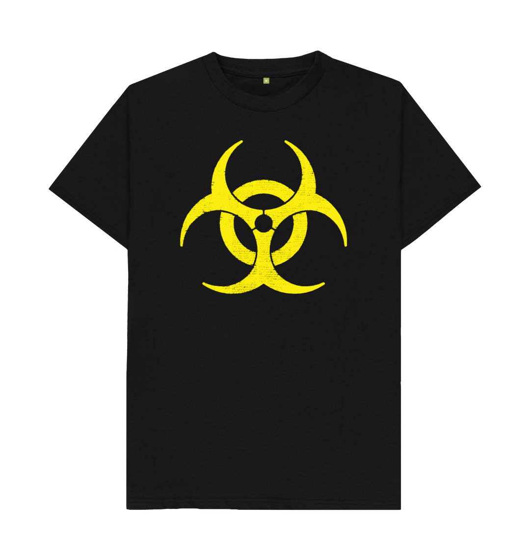 Warning Logo T Shirt Biohazard Symbol