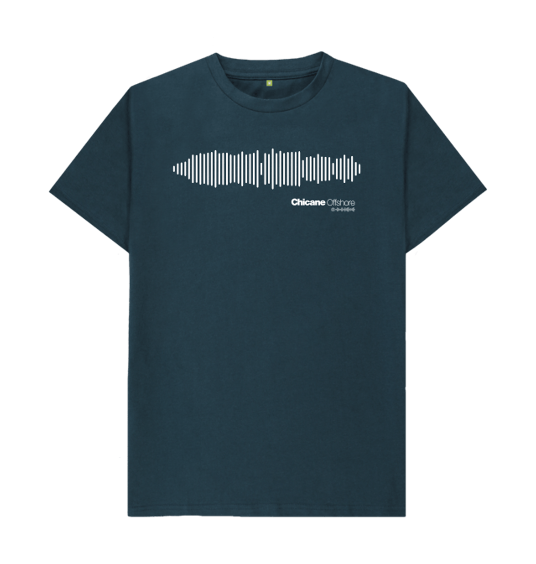 Chicane Offshore Waveform T-shirt | Music Graphic Tee | Chicane
