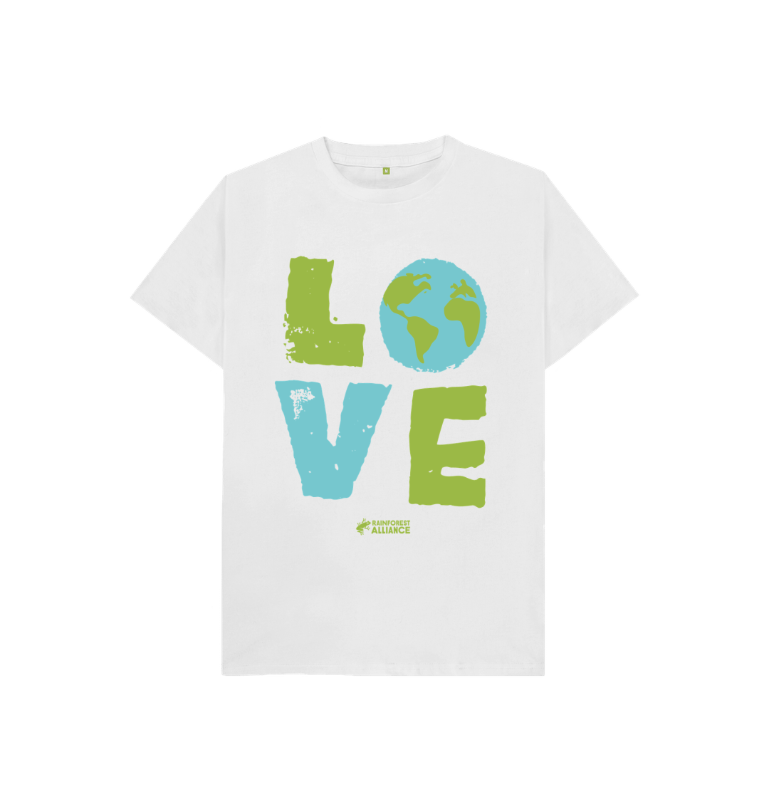 Love Earth Kids T-shirt | Rainforest Alliance Store Love Earth Kids T-shirt | Rainforest Alliance Store