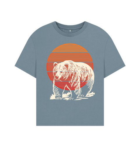 Women's Oversized Big Bear T-Shirt