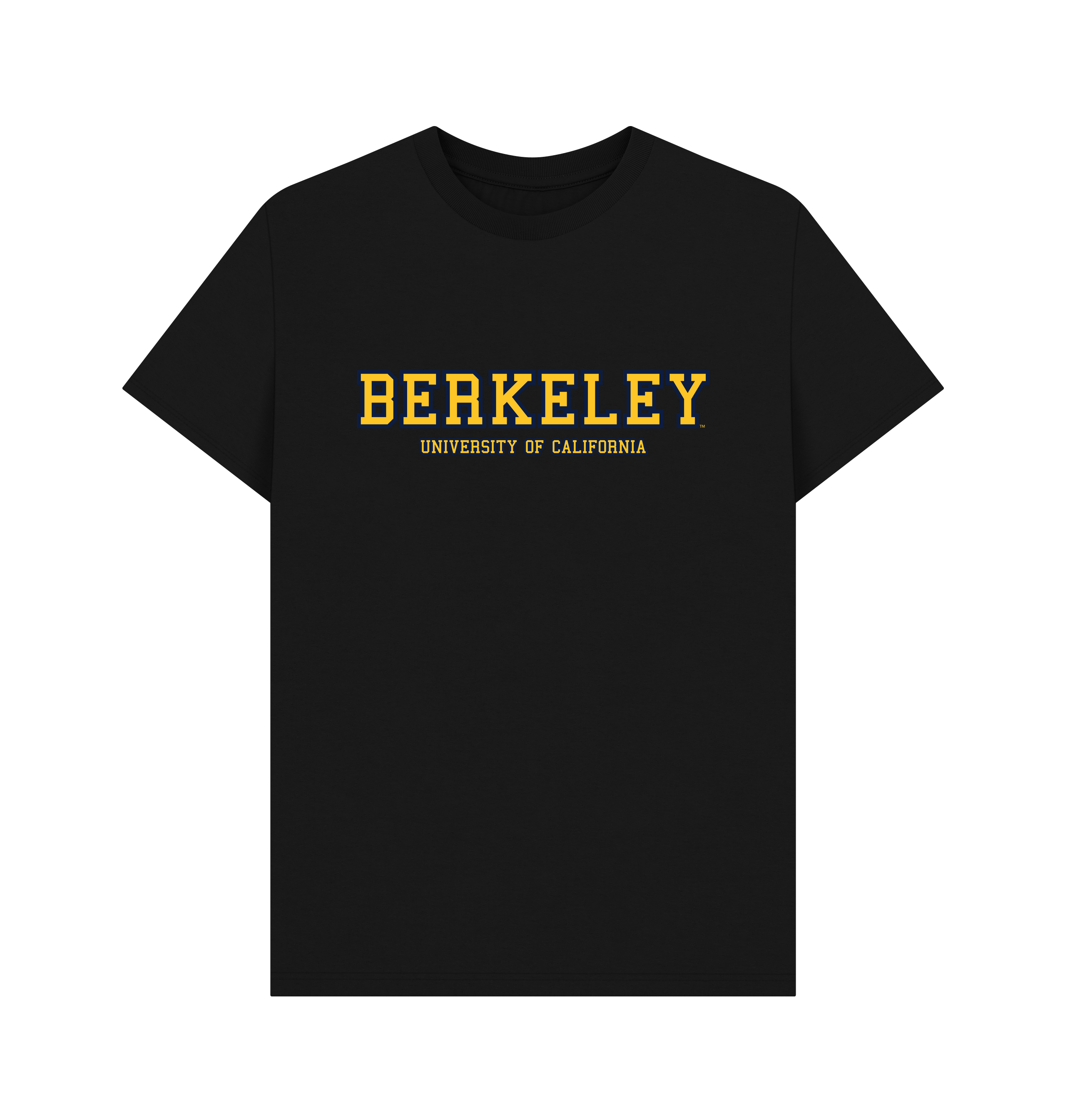 PREMIUM OFFICIAL Berkeley University of California Unisex Black T-Shirt - Picture 2 of 3