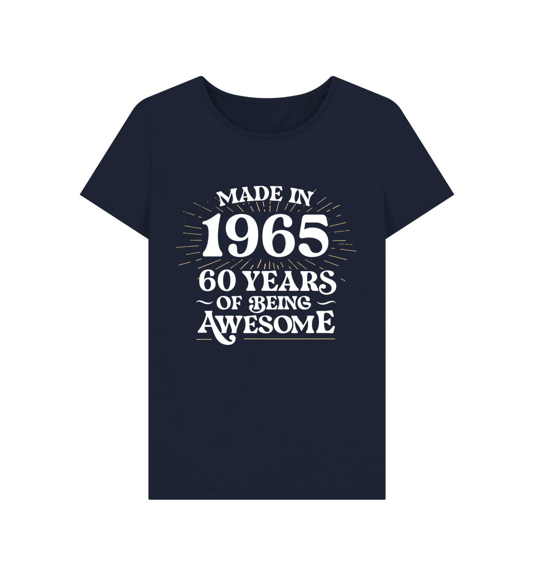 Womens Made In May 1969 T-Shirt 50 Years Of Being Awesome Gifts