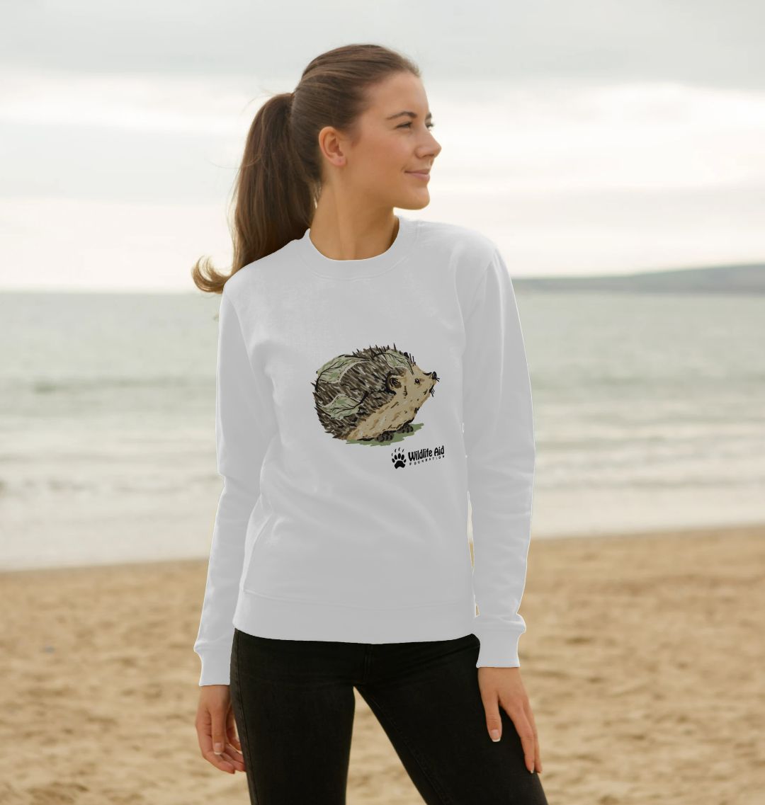 Women's top hedgehog jumper