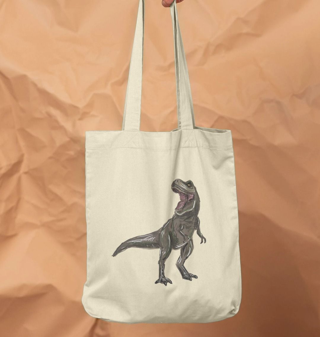 T Rex Tote Bag