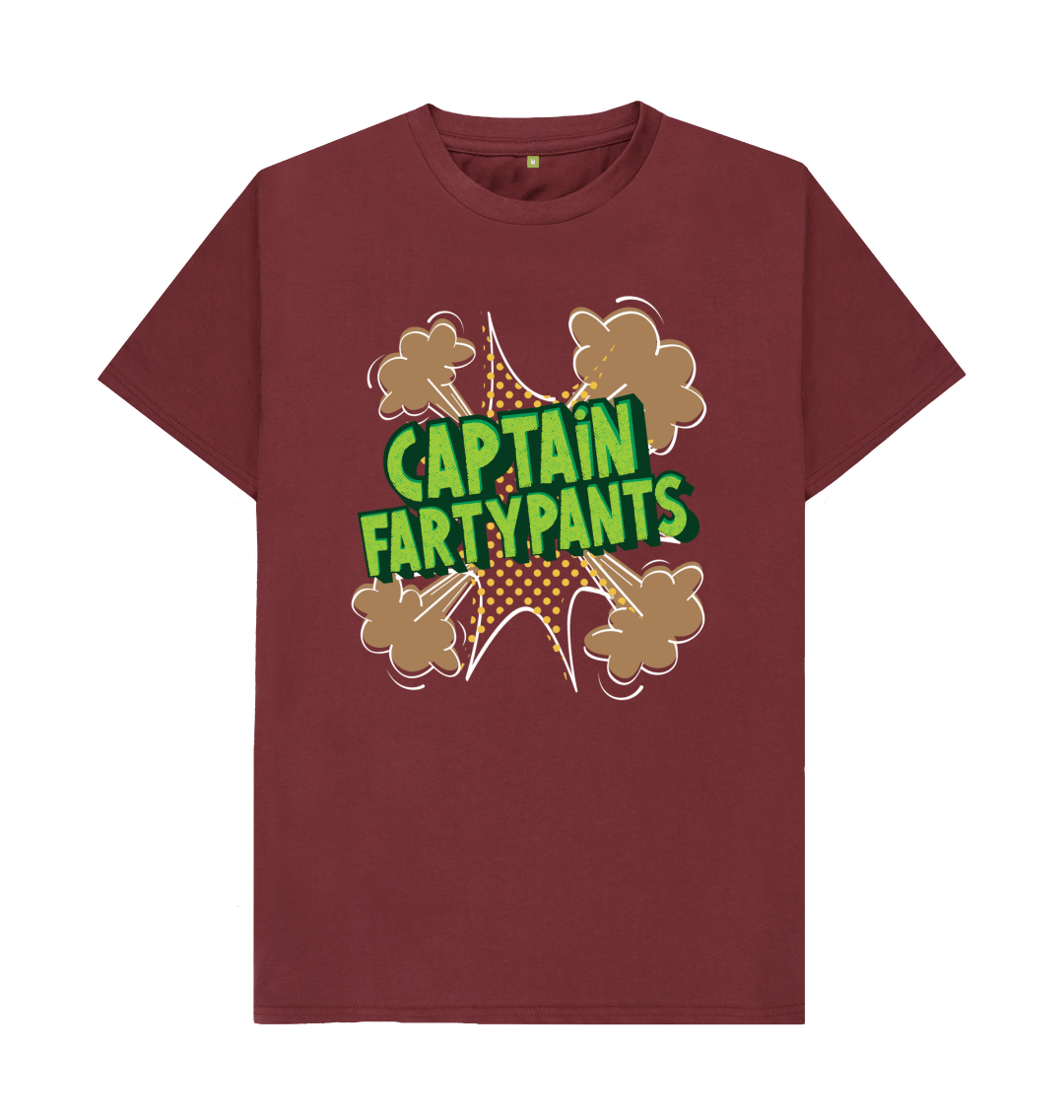 Captain Farty Pants Womens T Shirt