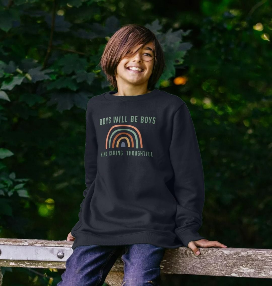 Boys 2024 rainbow jumper