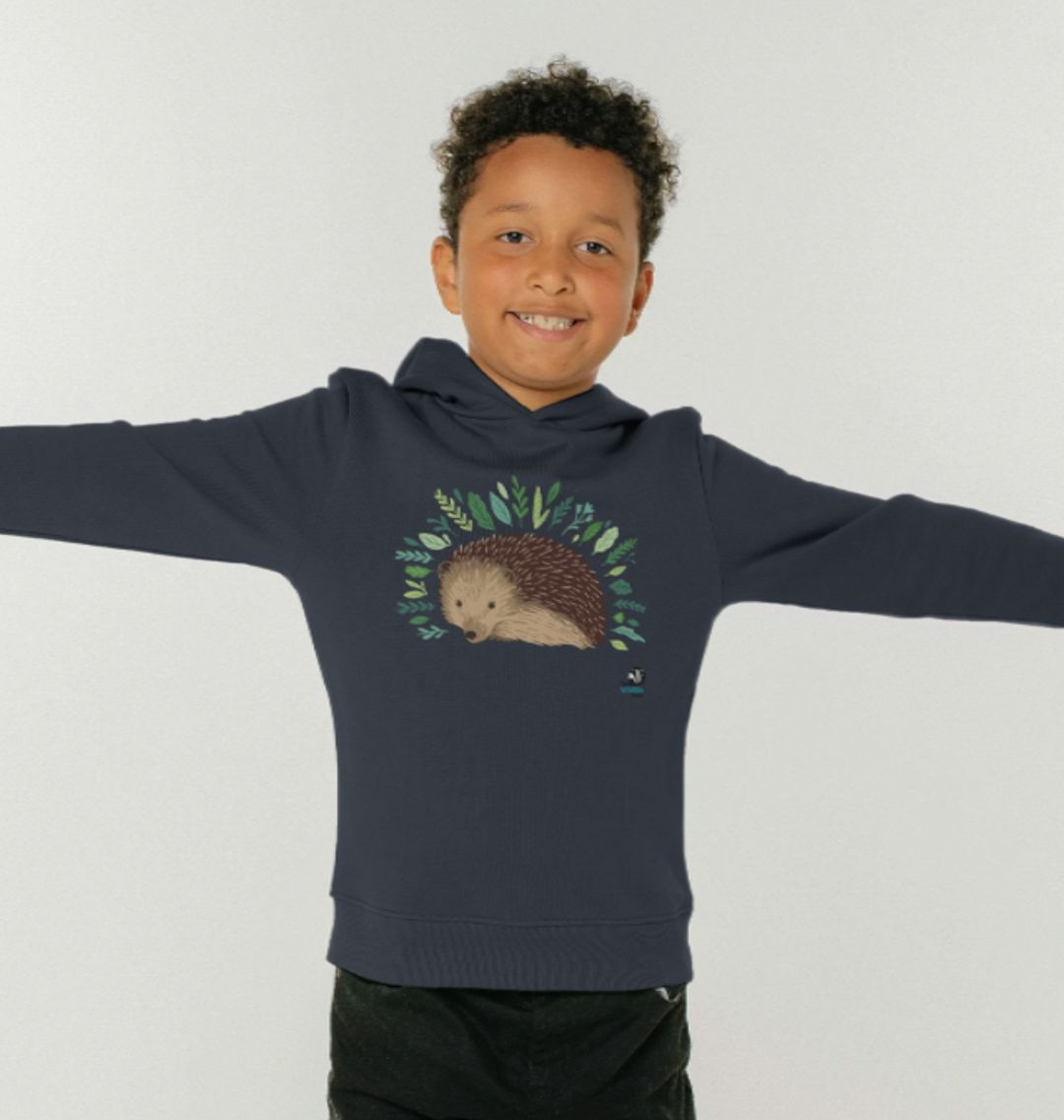 Hedgehog Kids Hoodie | The Wildlife Trusts Store