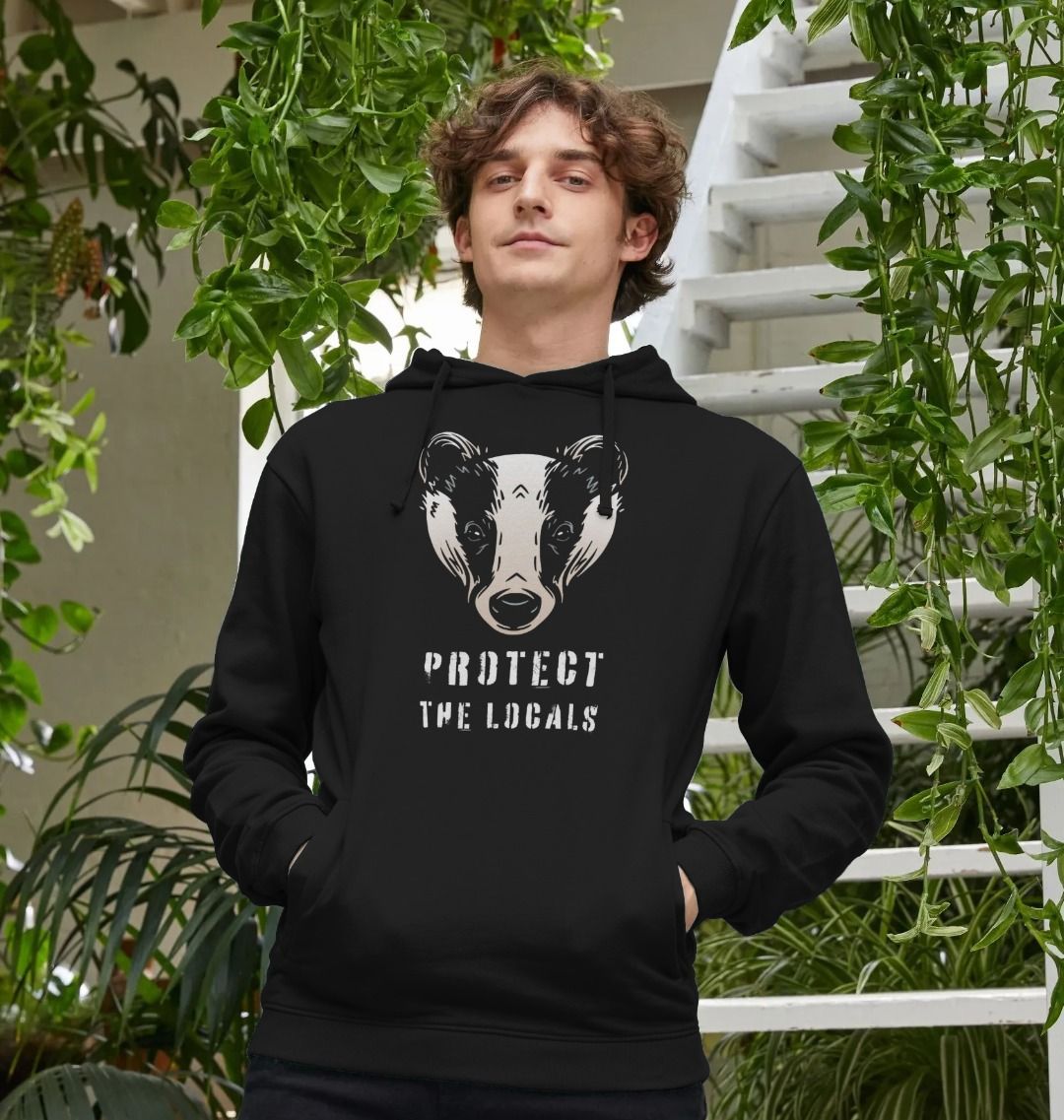 Protect the locals badger hoodie