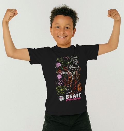 Mr Beast Kids T-shirt