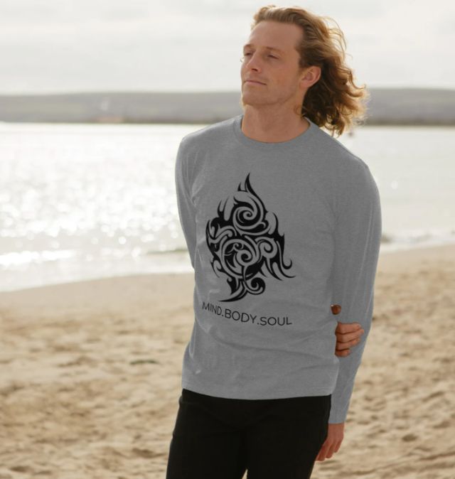 SEA - 【お値下げしました】MIND SPIRIT BODY L/S TEE sea SEA - 【お値下げしました】MIND SPIRIT BODY L/S TEE seaの通販