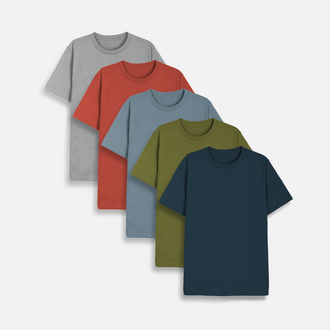 Men's Pack T-Shirts Organic Cotton Rapanui