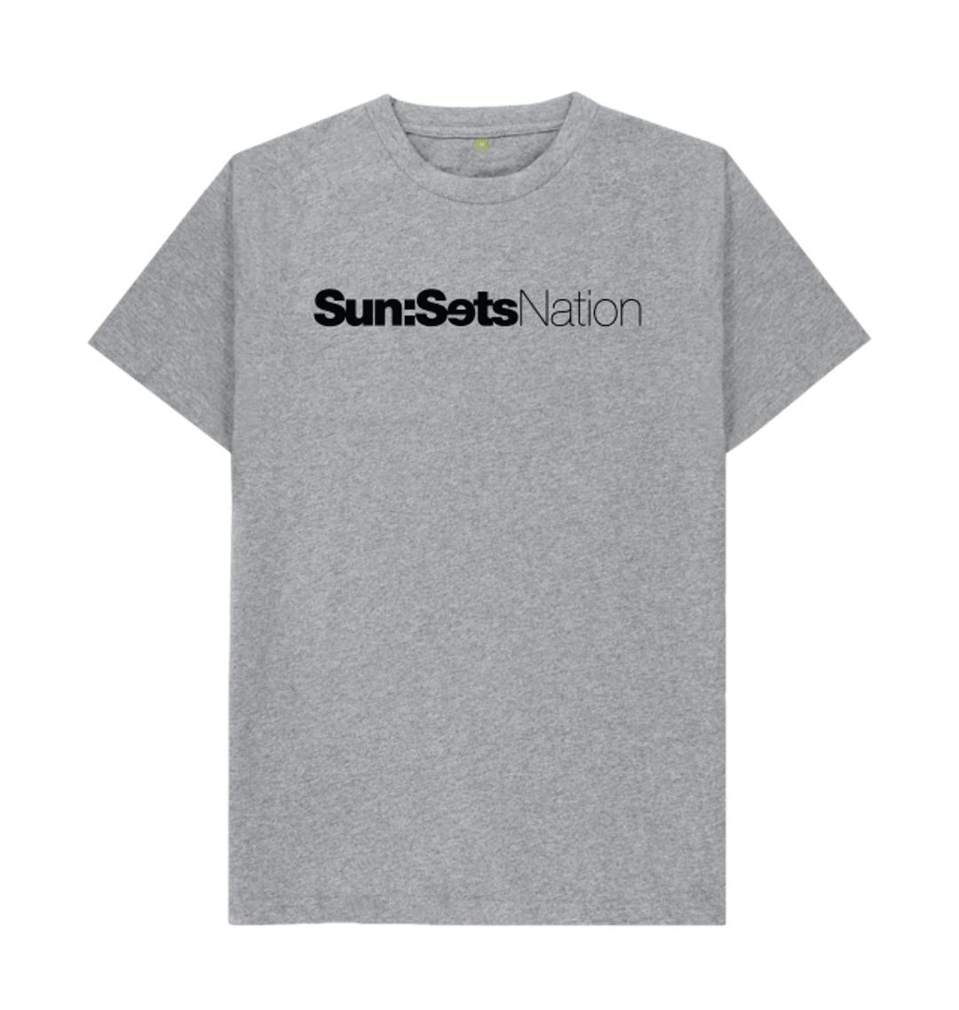SUNSET LOGO T-SHIRTS グレー size2 Sunset Logo T-shirt | Sunset Graphic Tee | Chicane