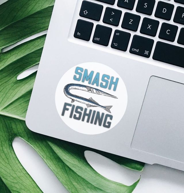 GARFISH SMASH FISHING TOTE BAG