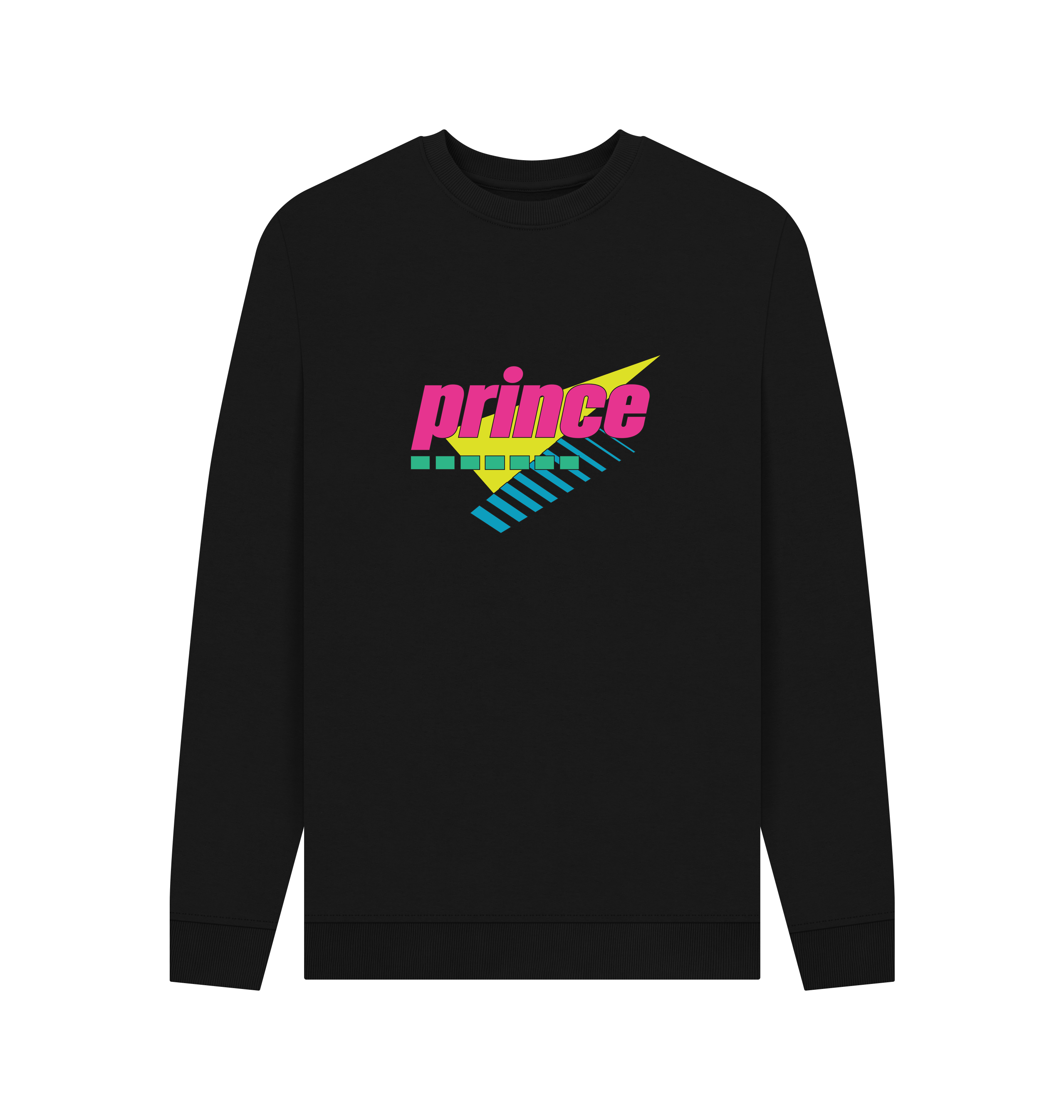 PREMIUM OFFICIAL Prince Return Unisex Sweatshirt - Black - Picture 2 of 3
