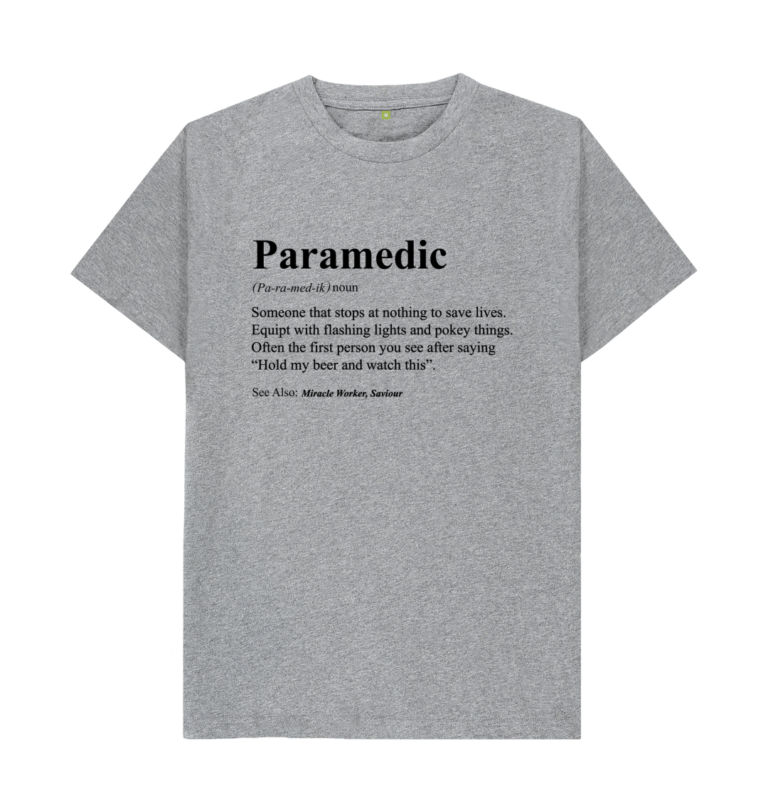 paramedic shirts funny