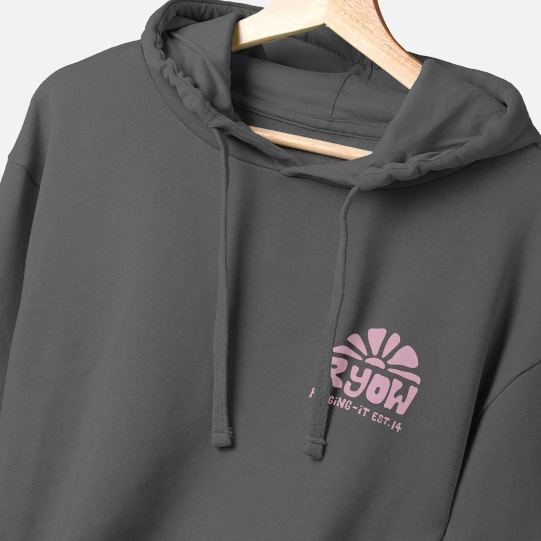 Clothing Pull De Rose Thr Jennyfer RYOW Pink Hoodie