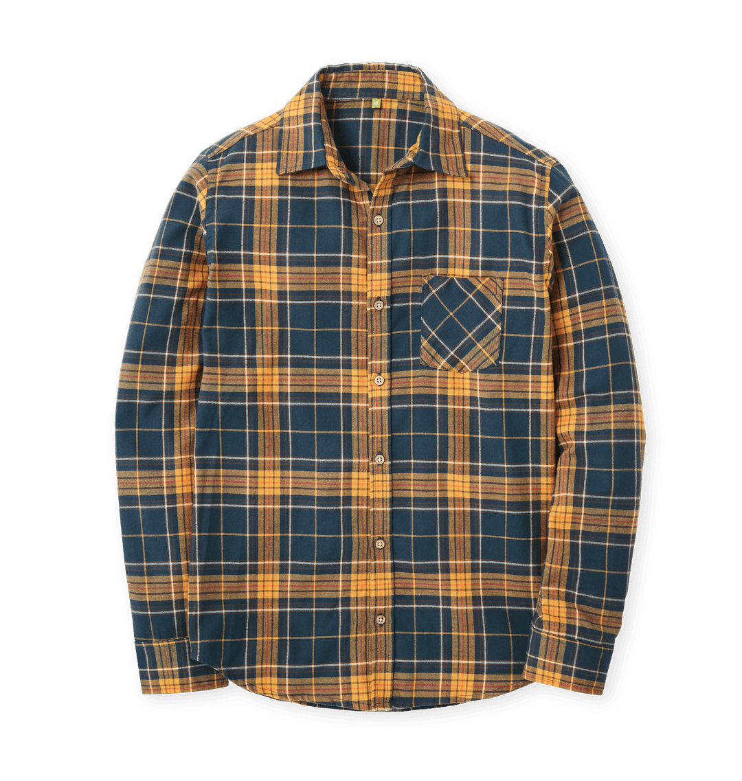 Men's Organic Cotton Flannel Shirt