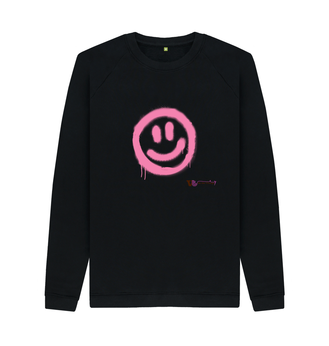 【GRAVER】23FW★ Spray Small Drawing Smile Sweatshirt UNISEX] Spray small drawing smile hoodie - GRAVER | 60
