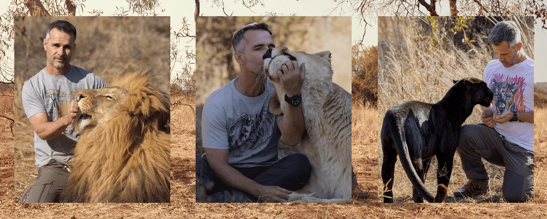 Lion T-shirts | The Lion Whisperer Clothing